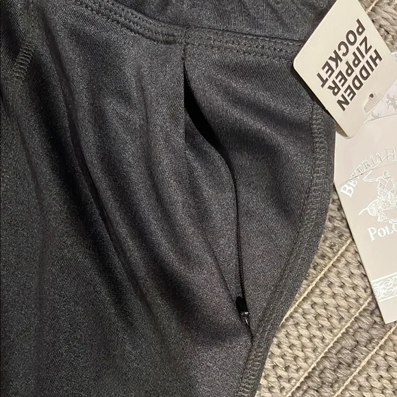 Beverly Hills Polo Club Black Capris Pants Size Large - Picture 3 of 10